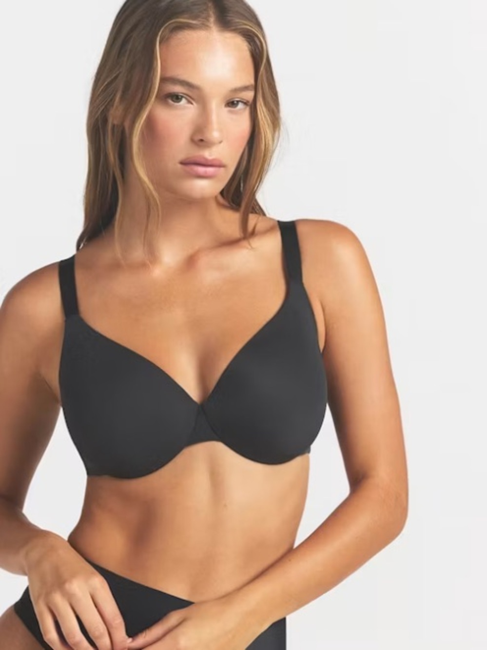 Skims full coverage bra. Black 34DD